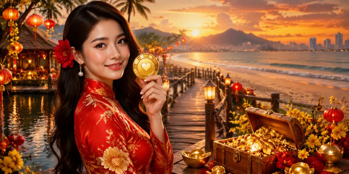 Người dùng Đà Nẵng theo dõi kèo thể thao trực tuyến trên bãi biển buổi tối