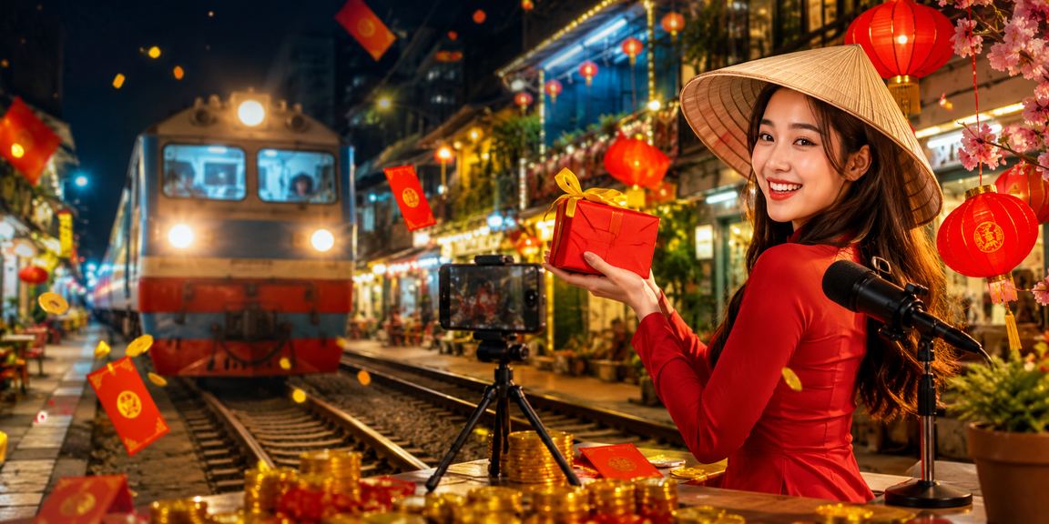 Bao lì xì đỏ truyền thống Hà Nội – biểu tượng bonus và ưu đãi dịp Tết