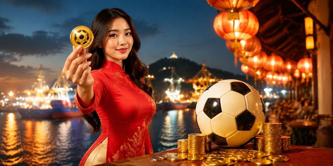 Người hâm mộ bóng đá tại Hội An theo dõi kèo cược với trang phục áo dài truyền thống